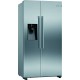 Bosch Ψυγείο Ντουλάπα KAD93VIFP Full NoFrost (533lt A+) Inox